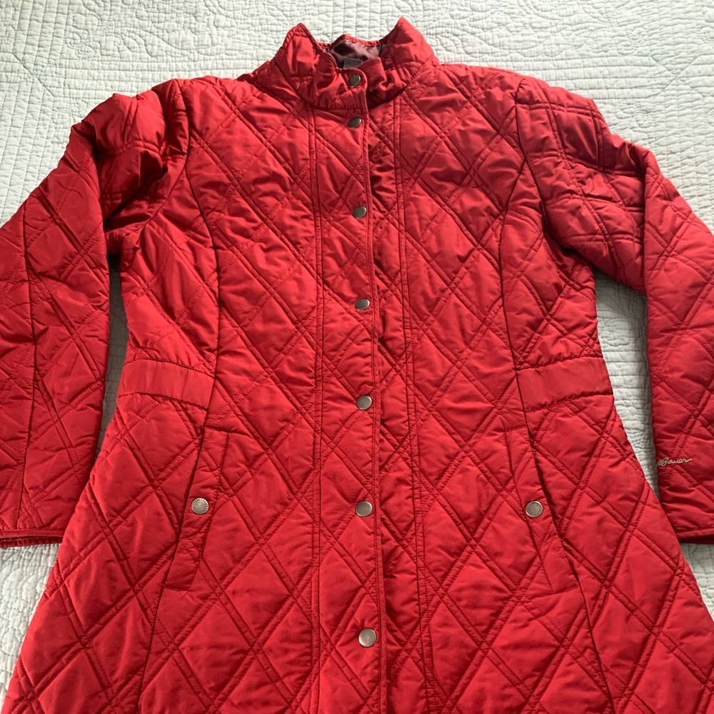 Eddie Bauer Quilted Riding Coat